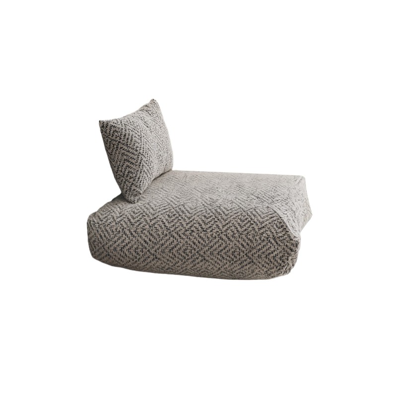 Atelier del Sofa Cushion Dokuma - Zikzak Grey Grey