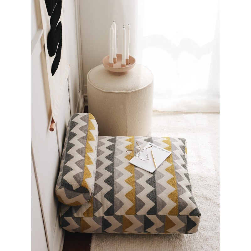 Atelier del Sofa Cushion Dokuma Zikzak - Multicolor Multicolor