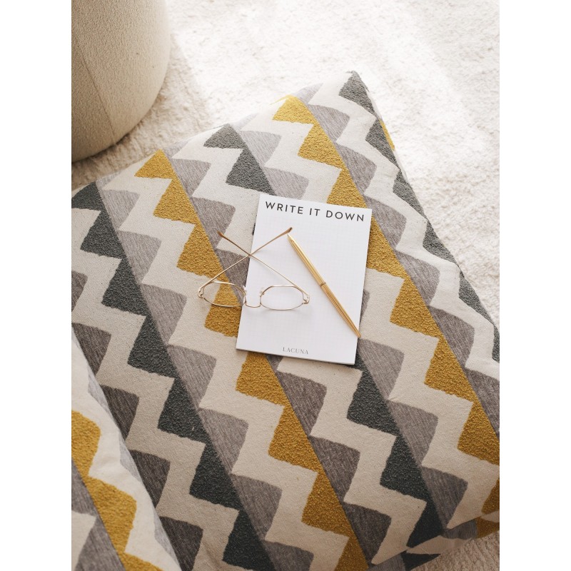 Atelier del Sofa Cushion Dokuma Zikzak - Multicolor Multicolor