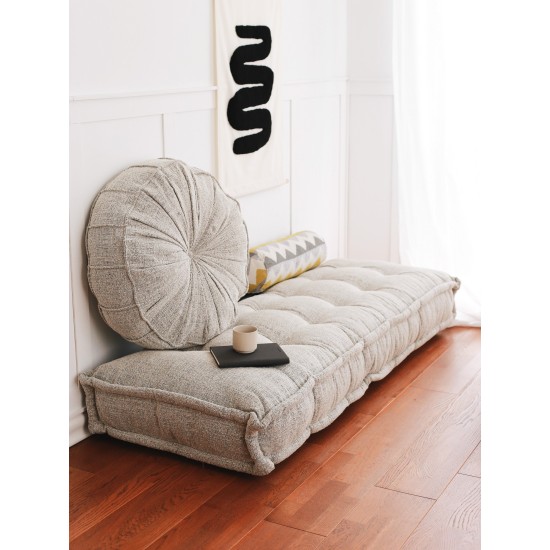 Atelier del Sofa Cushion Boho Dokuma - Grey Grey