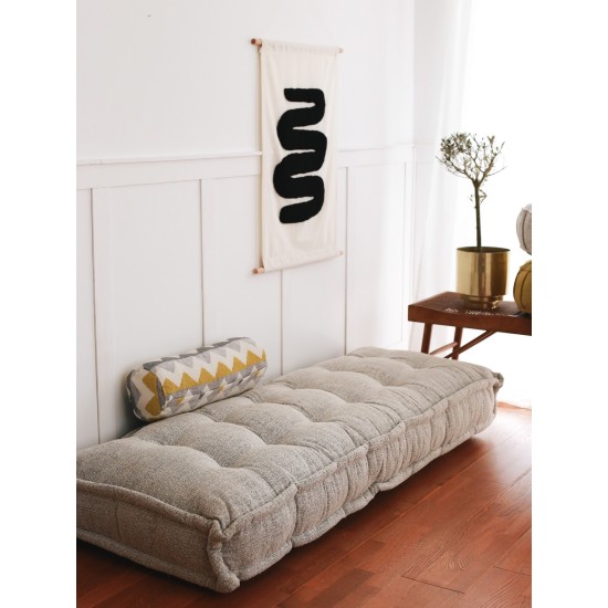 Atelier del Sofa Cushion Boho Dokuma - Grey Grey