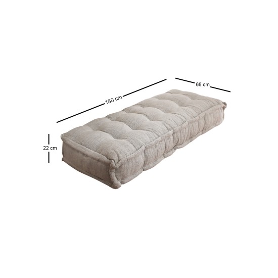 Atelier del Sofa Cushion Boho Dokuma - Grey Grey