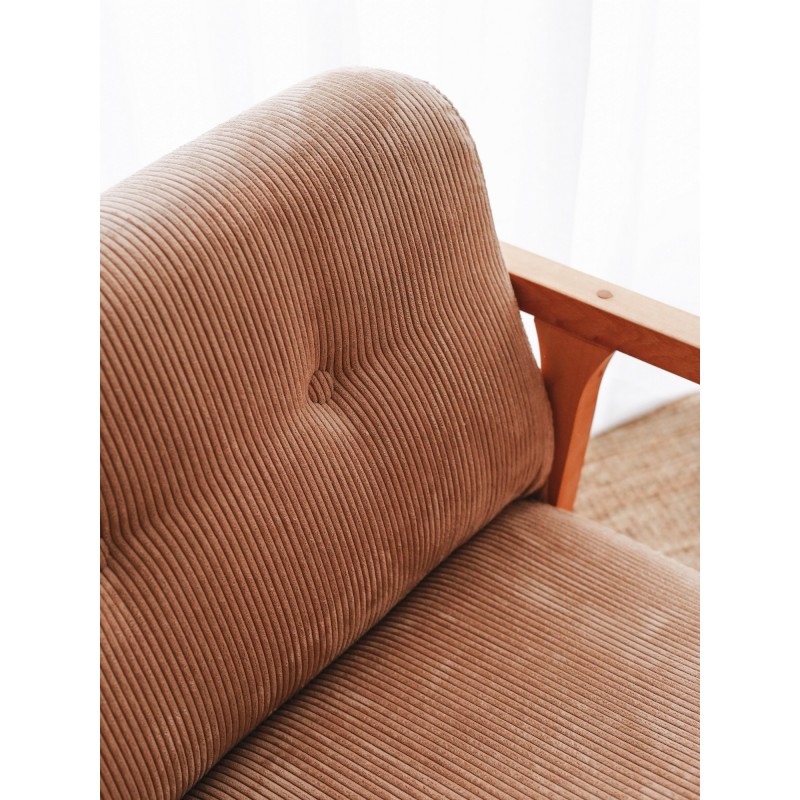 Atelier del Sofa Wing Chair Nini Sallanan - Camel Camel