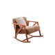 Wing Chair Nini Sallanan - Camel Camel Atelier del Sofa Wing Chair Nini Sallanan - Camel Camel