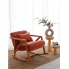 Atelier del Sofa Wing Chair Nini Sallanan - Vermilion Vermilion