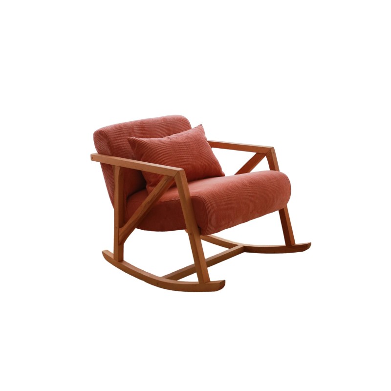 Atelier del Sofa Wing Chair Nini Sallanan - Vermilion Vermilion