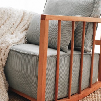 Wing Chair Sallanan - Blue Blue