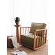 Wing Chair Sallanan - Khaki Khaki Wing Chair Sallanan - Khaki Khaki