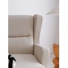 Wing Chair Klam - Cream Cream