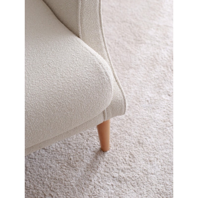 Wing Chair Klam - Cream Cream