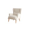 Wing Chair Klam - Cream Cream