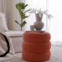 Pouffe Boum - Vermilion Coral