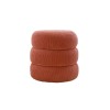 Atelier del Sofa Pouffe Boum - Vermilion Coral