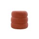 Pouffe Boum - Vermilion Coral Atelier del Sofa Pouffe Boum - Vermilion Coral