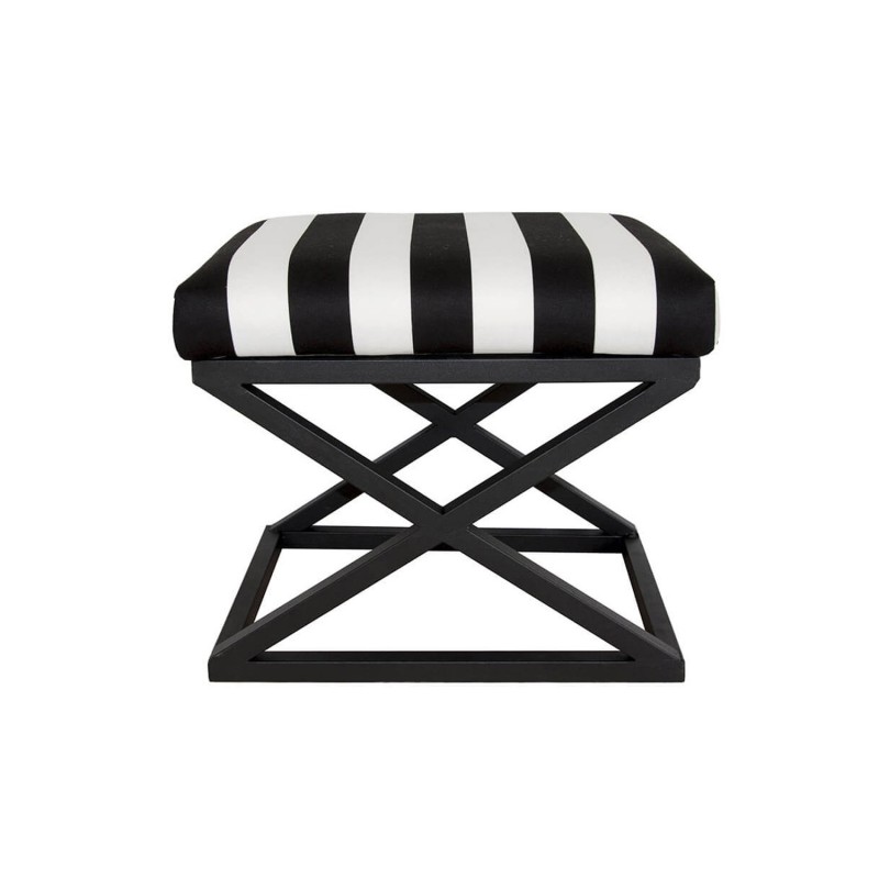 Atelier del Sofa Pouffe Capraz - Black, White Black
White