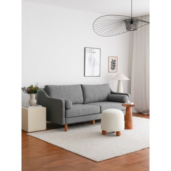 3-Seat Sofa Nordi 3 Seater Wood - Grey Grey