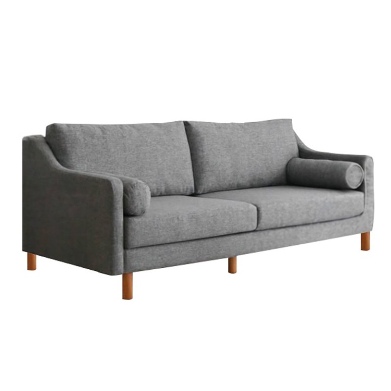 3-Seat Sofa Nordi 3 Seater Wood - Grey Grey