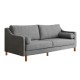 3-Seat Sofa Nordi 3 Seater Wood - Grey Grey