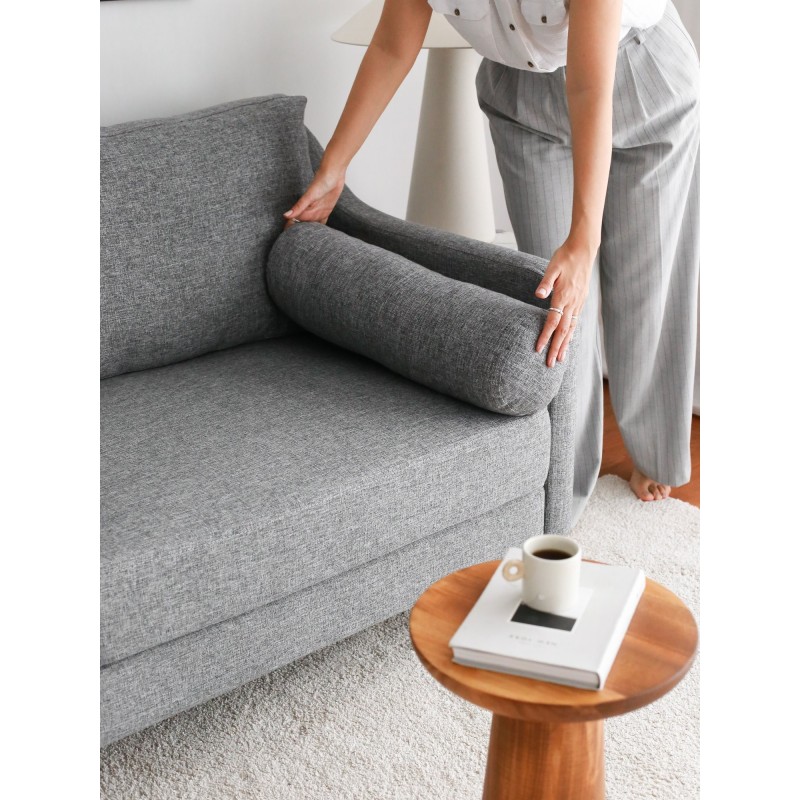 3-Seat Sofa Nordi 3 Seater Wood - Grey Grey