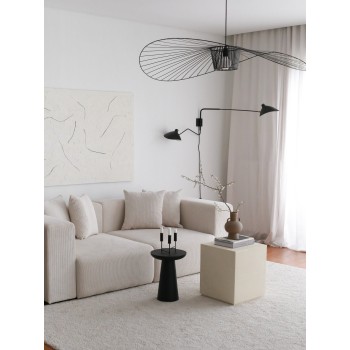 Τριθέσιος Καναπές - Yolo - Χρώμα Λευκό - 222x110x89