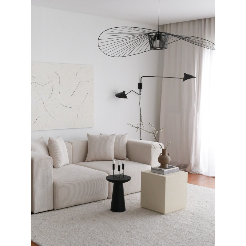 Τριθέσιος Καναπές - Yolo - Χρώμα Λευκό - 222x110x89