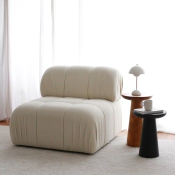 Wing Chair Soli - White White