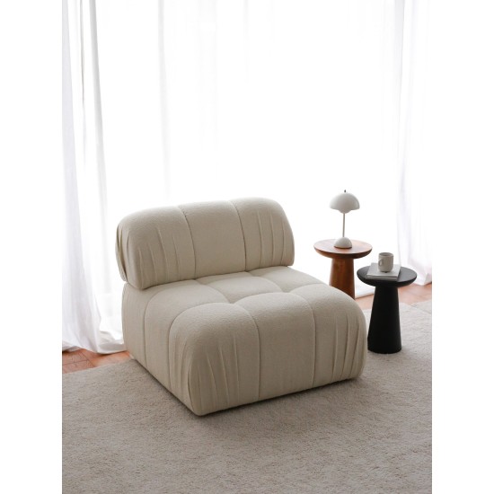Wing Chair Soli - White White Wing Chair Soli - White White