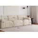 3-Seat Sofa Soli 3 Seater - White White 3-Seat Sofa Soli 3 Seater - White White
