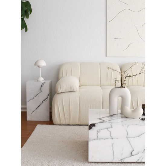 3-Seat Sofa Soli 3 Seater - White White 3-Seat Sofa Soli 3 Seater - White White