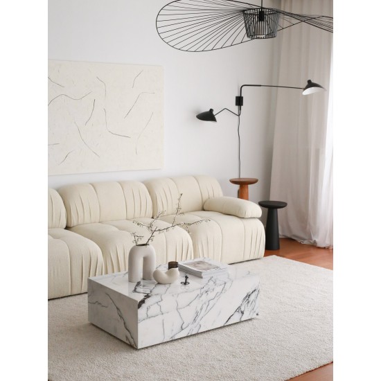 3-Seat Sofa Soli 3 Seater - White White 3-Seat Sofa Soli 3 Seater - White White