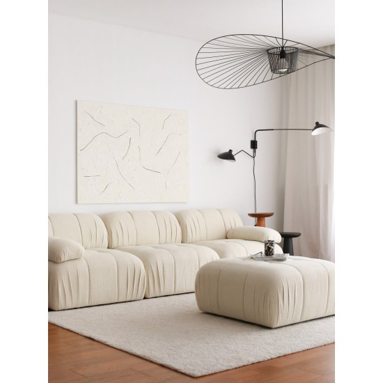 3-Seat Sofa Soli 3 Seater - White White 3-Seat Sofa Soli 3 Seater - White White