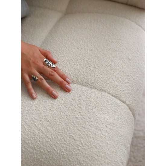 3-Seat Sofa Soli 3 Seater - White White 3-Seat Sofa Soli 3 Seater - White White