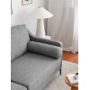 3-Seat Sofa Nordi 3 Seater Metal - Grey Grey