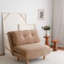 1-Seat Sofa-Bed Foldy - Brown Brown