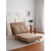 1-Seat Sofa-Bed Foldy - Brown Brown