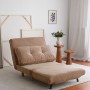 1-Seat Sofa-Bed Foldy - Brown Brown