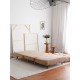 1-Seat Sofa-Bed Foldy - Brown Brown 1-Seat Sofa-Bed Foldy - Brown Brown