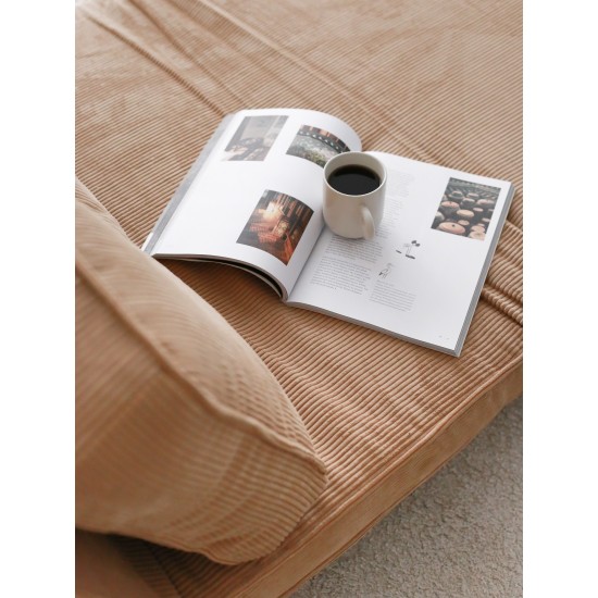 1-Seat Sofa-Bed Foldy - Brown Brown 1-Seat Sofa-Bed Foldy - Brown Brown