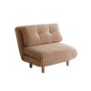 1-Seat Sofa-Bed Foldy - Brown Brown