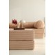 Corner Sofa-Bed Nook - Brown - v1 Brown Corner Sofa-Bed Nook - Brown - v1 Brown