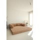 Corner Sofa-Bed Nook - Brown - v1 Brown Corner Sofa-Bed Nook - Brown - v1 Brown