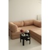 Corner Sofa-Bed Nook - Brown - v1 Brown
