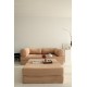 Corner Sofa-Bed Nook - Brown - v1 Brown Corner Sofa-Bed Nook - Brown - v1 Brown