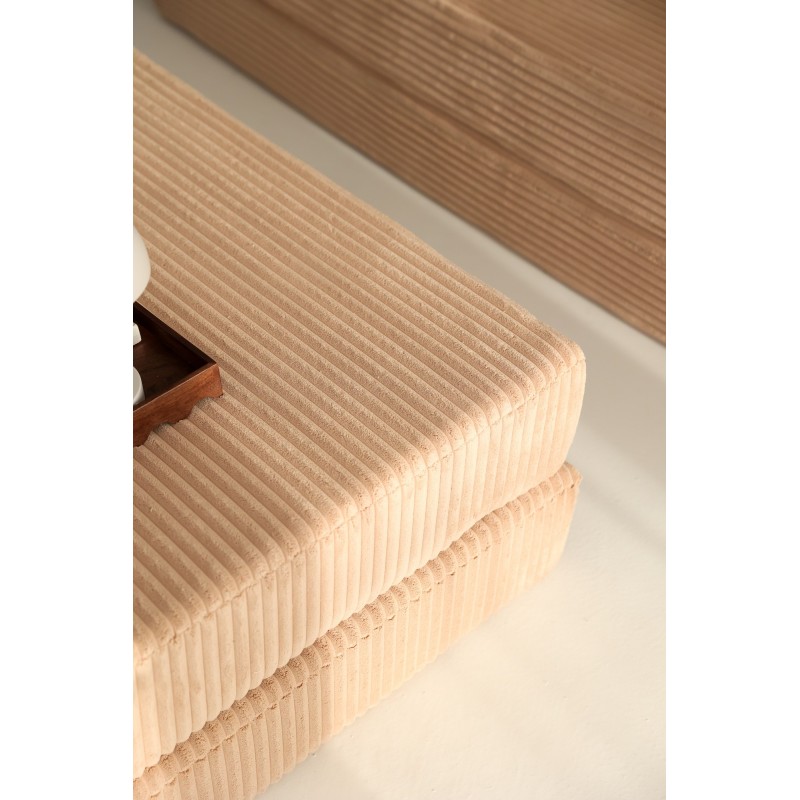 Corner Sofa-Bed Nook - Brown - v1 Brown