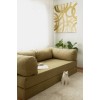 3-Seat Sofa-Bed Nook - Khaki Khaki