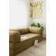 3-Seat Sofa-Bed Nook - Khaki Khaki