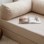 3-Seat Sofa-Bed Nook - Beige Beige