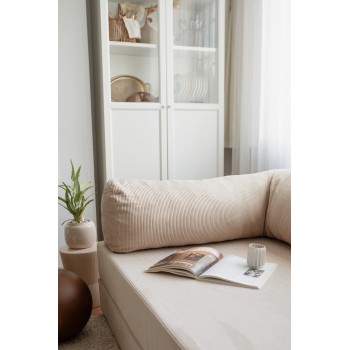 3-Seat Sofa-Bed Nook - Beige Beige