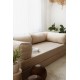 3-Seat Sofa-Bed Nook - Beige Beige