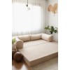 3-Seat Sofa-Bed Nook - Beige Beige